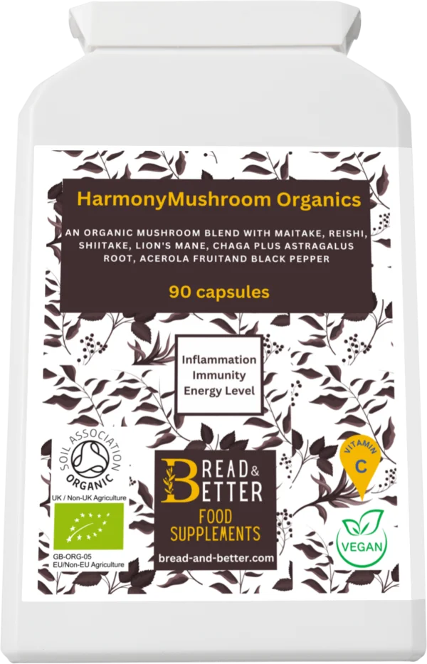 HarmonyMushroom Organics front